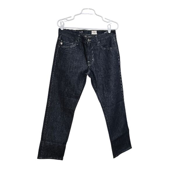 AG Tellis Crop Jeans Men’s 31 Dark Wash Modern Slim Fit Denim - Picture 1 of 12